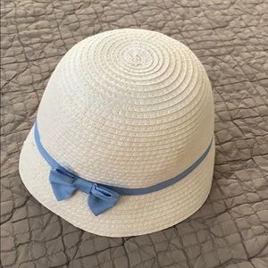 White baby hat